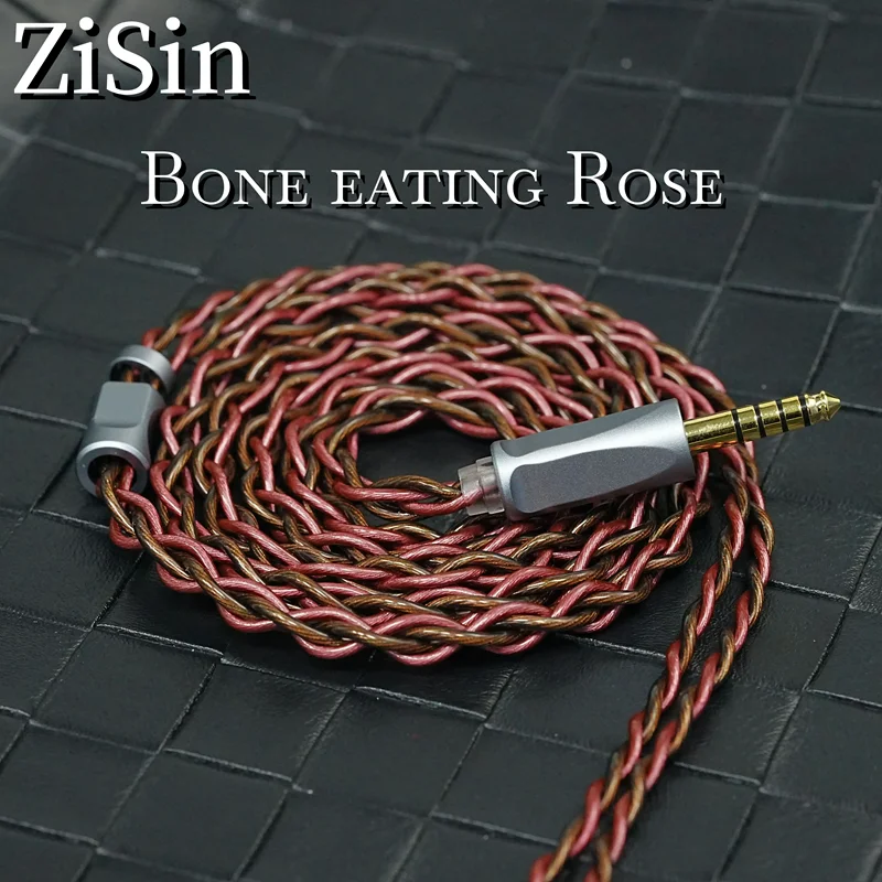 ZiSin-309 4-Core HIFI Earphone Upgrade Cable With 3.5/2.5/4.4mm MMCX/QDC/TFZ Recessed-0.78 2pin For HEXA KATO Monarch IE900 TFZ
ZiSin-309 4-Core HIFI Earphone Upgrade Cable With 3.5/2.5/4.4mm MMCX/QDC/TFZ Recessed-0.78 2pin For HEXA KATO Monarch IE900 TFZ