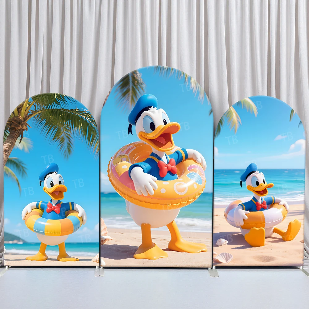 TB Disney Donald Duck Arch Backdrop Cover Hawaii Vacation for Kids Birthday Party Baby Shower Photography Background Wall Decor
TB Disney Donald Duck Arch Backdrop Cover Hawaii Vacation for Kids Birthday Party Baby Shower Photography Background Wall Decor