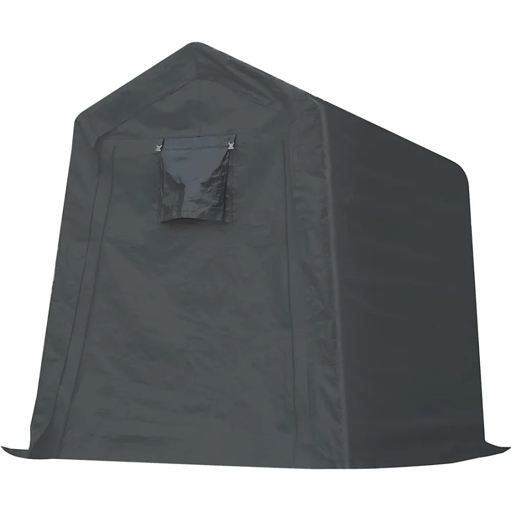 Outdoor Portable Storage Shelter Shed with 2 Roll up Zipper Doors Vents Carport for Motorcycle Waterproof and UV Resistant
Outdoor Portable Storage Shelter Shed with 2 Roll up Zipper Doors Vents Carport for Motorcycle Waterproof and UV Resistant