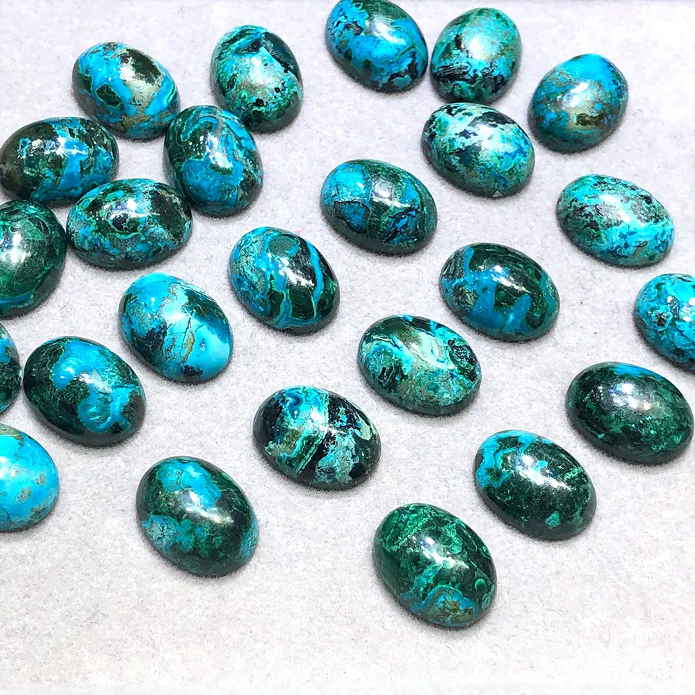 Natural Stone Chrysocolla Oval Cabochon Crystal Stones Quartz Crystals Gemstones Spiritual Products Meditation Home Decoration
Natural Stone Chrysocolla Oval Cabochon Crystal Stones Quartz Crystals Gemstones Spiritual Products Meditation Home Decoration