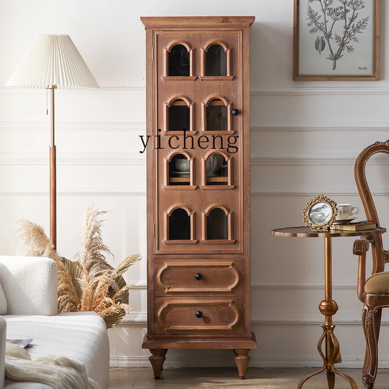 LSL living room wall multi-glass door storage with drawers multi-layer storage
LSL living room wall multi-glass door storage with drawers multi-layer storage