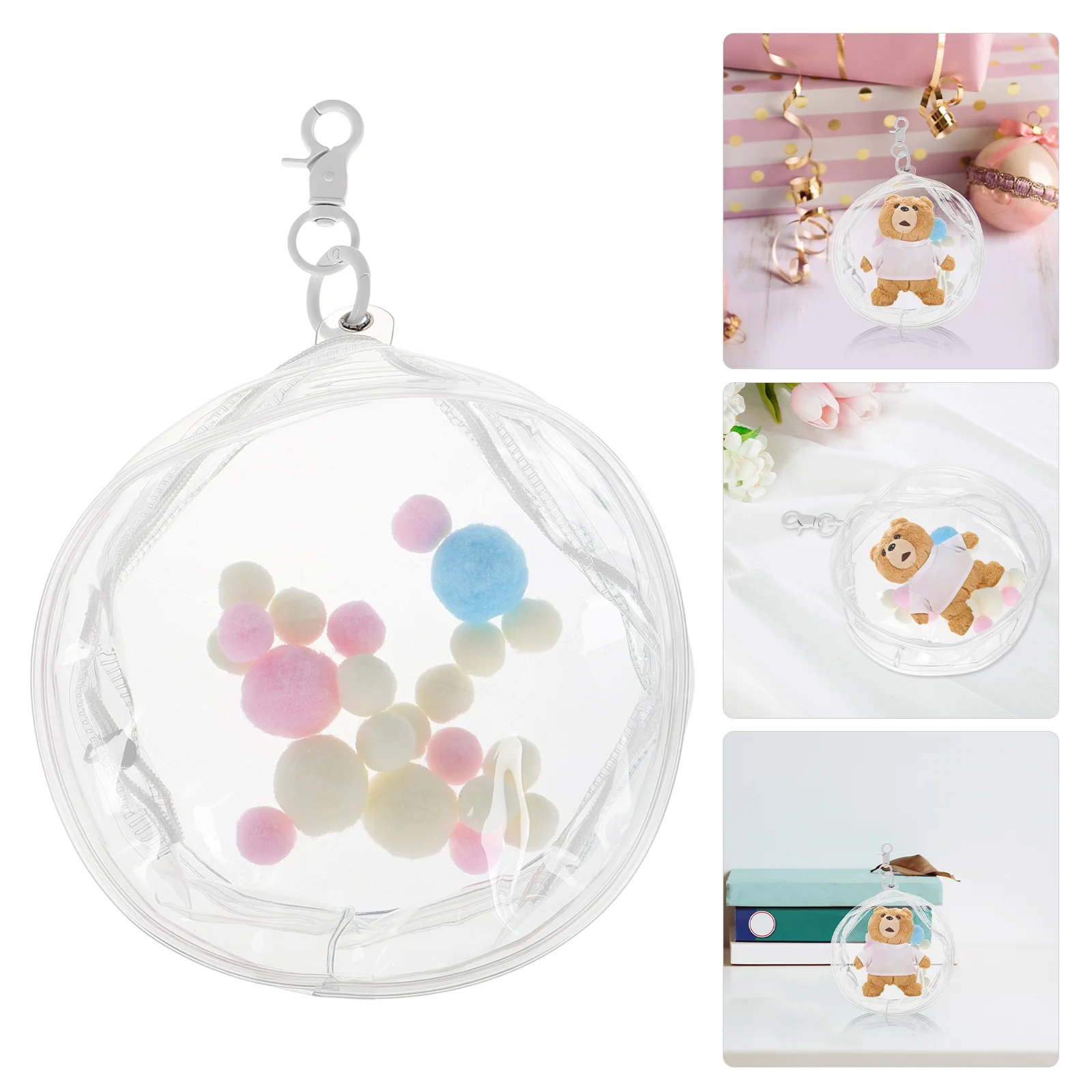 Bag Keychain Protective Clear Figure Display Collectors Showcase Plush with for Figures
Bag Keychain Protective Clear Figure Display Collectors Showcase Plush with for Figures