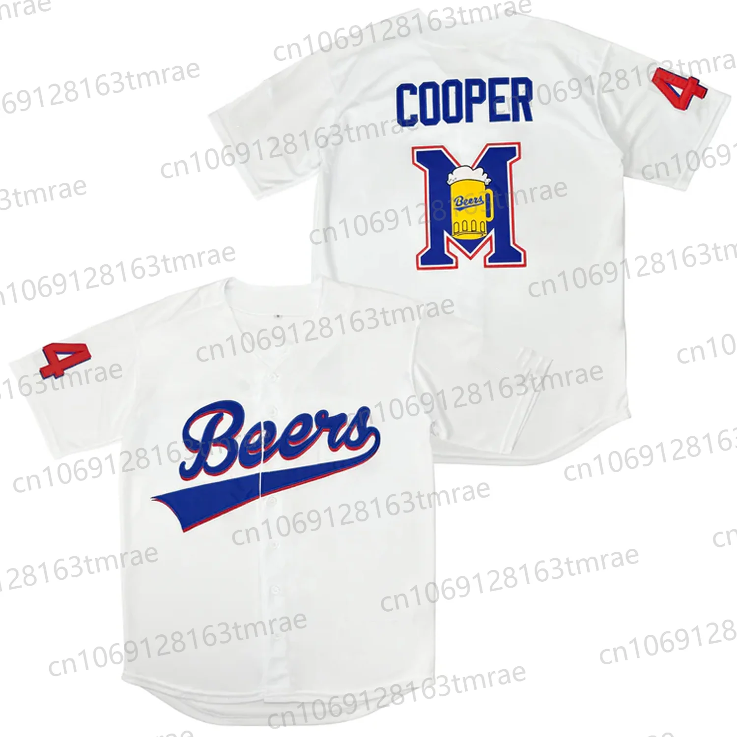 2024 New Arriavl Joe Cooper Milwaukee Beers Baseball Jersey Oversized 3D Printed Tee
2024 New Arriavl Joe Cooper Milwaukee Beers Baseball Jersey Oversized 3D Printed Tee