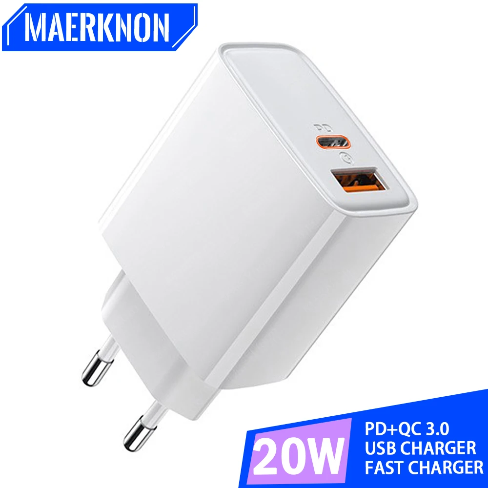 20W USB Charger Quick Charge 3.0 PD Type C Wall Charger For iPhone 14 13 Pro Xiaomi Samsung Huawei USB Type C Fast Phone Charger
20W USB Charger Quick Charge 3.0 PD Type C Wall Charger For iPhone 14 13 Pro Xiaomi Samsung Huawei USB Type C Fast Phone Charger