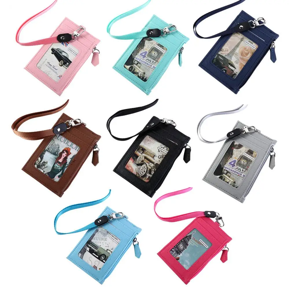 Fashion Student Neck Strap Business Office School Supplies Bus Cards Cover ID Card Holder with Lanyard Badge Holder Coin Purse
Fashion Student Neck Strap Business Office School Supplies Bus Cards Cover ID Card Holder with Lanyard Badge Holder Coin Purse