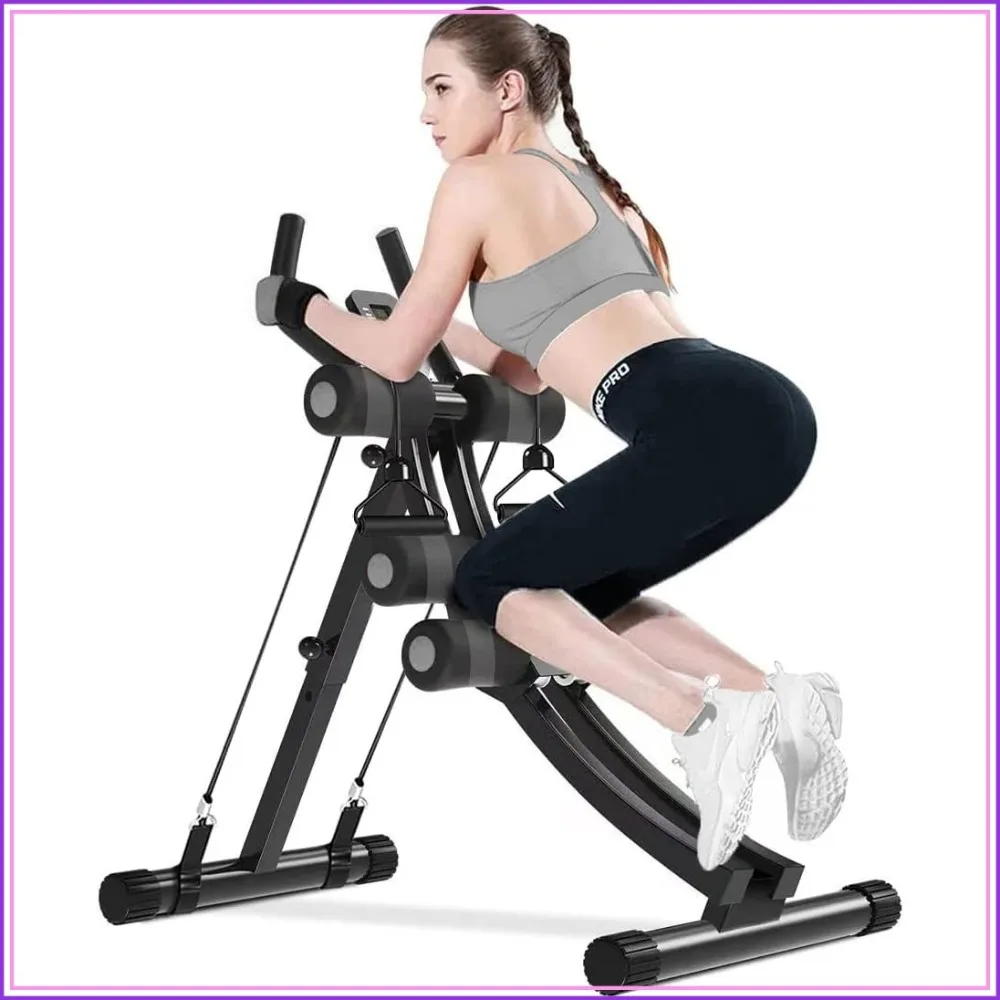 AB Workout Equipment, Home Gym Ab Machine for Abdominal Exercise and Strength Training, Height Adjustable
AB Workout Equipment, Home Gym Ab Machine for Abdominal Exercise and Strength Training, Height Adjustable