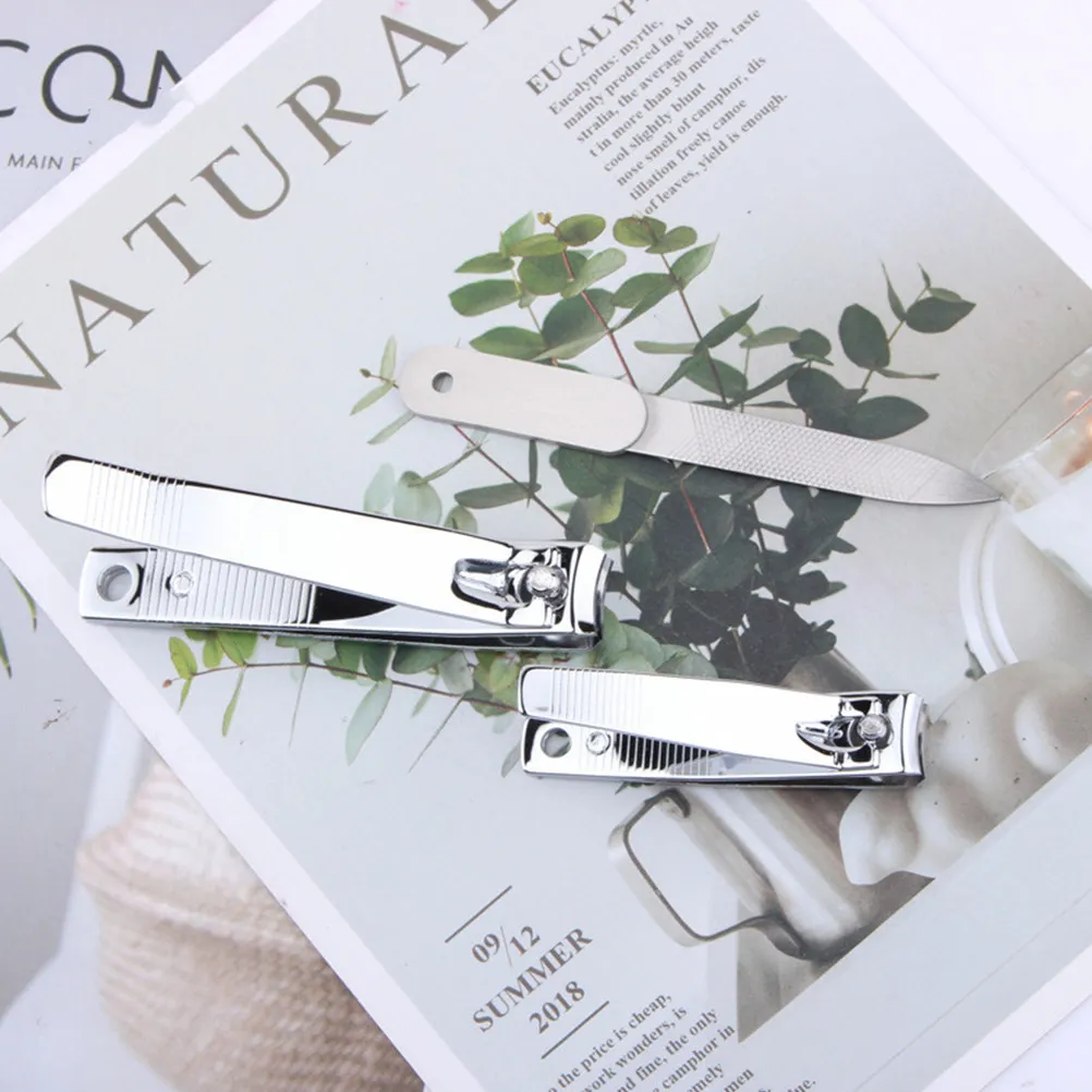 3Pcs Nail Clipper Set Premium Stainless Steel Nail Trimmer Ergonomic Design Manicure Tool Portable for Daily Use
3Pcs Nail Clipper Set Premium Stainless Steel Nail Trimmer Ergonomic Design Manicure Tool Portable for Daily Use