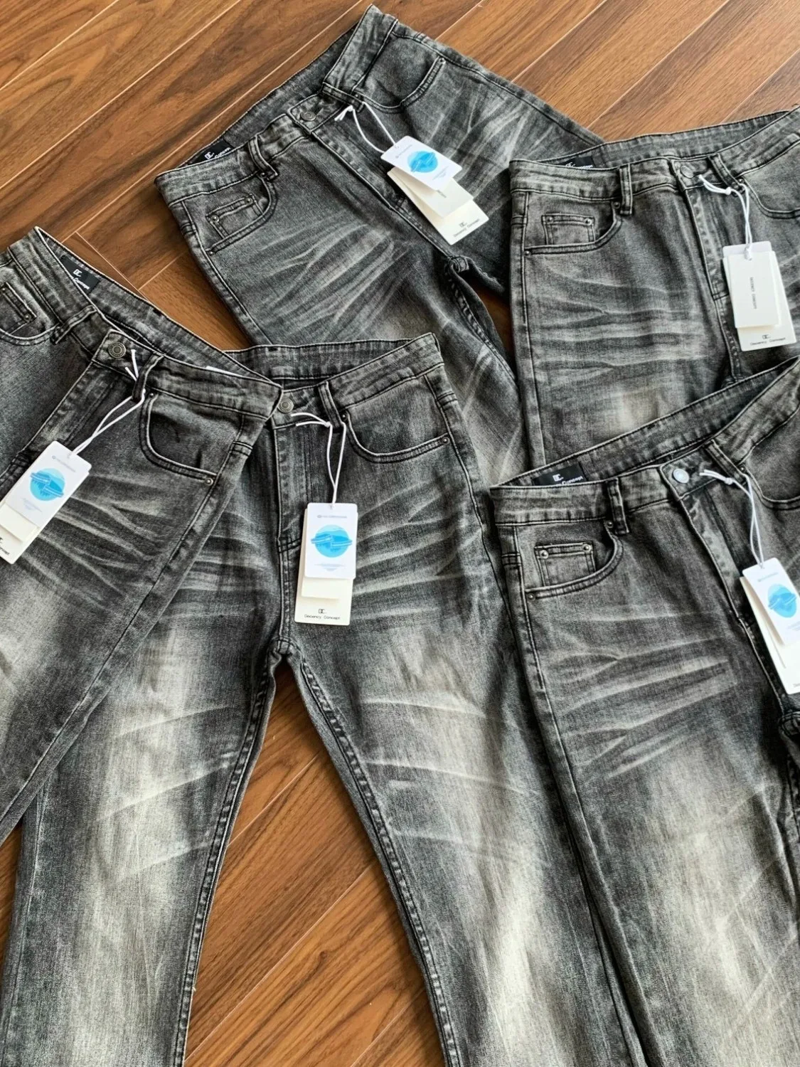 American Retro High Waist Stretchy Men's Jeans Street Sle Slim Fit Long Pants Casual Wear Resistant Straight Leg Trousers
American Retro High Waist Stretchy Men's Jeans Street Sle Slim Fit Long Pants Casual Wear Resistant Straight Leg Trousers