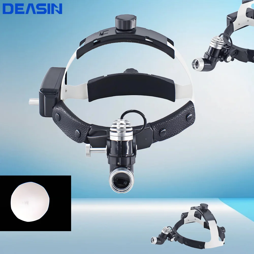 ENT Dental Surgical Headlight Medical 5W LED Lamp Headlamp Clinical Brightness Spot Adjustable FOR Surgeon Operation DEASIN
ENT Dental Surgical Headlight Medical 5W LED Lamp Headlamp Clinical Brightness Spot Adjustable FOR Surgeon Operation DEASIN