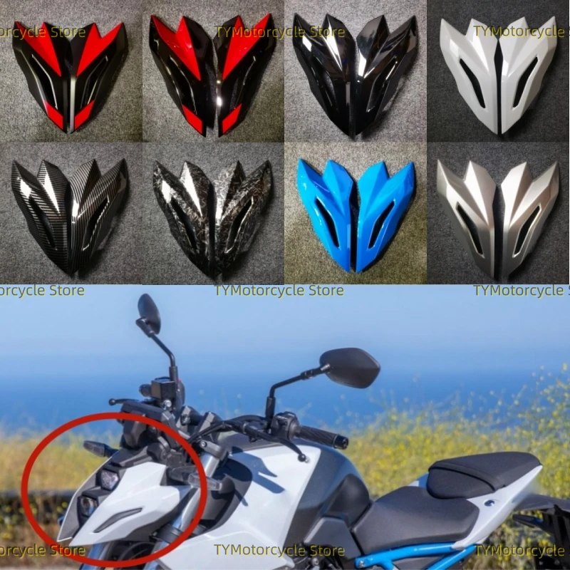 Fit For Suzuki GSX-8S GSX 8S GSX8S 2023-2026 Motorcycle Head Side Panel Upper Front Headlight Nose Turn Signal Fairing
Fit For Suzuki GSX-8S GSX 8S GSX8S 2023-2026 Motorcycle Head Side Panel Upper Front Headlight Nose Turn Signal Fairing