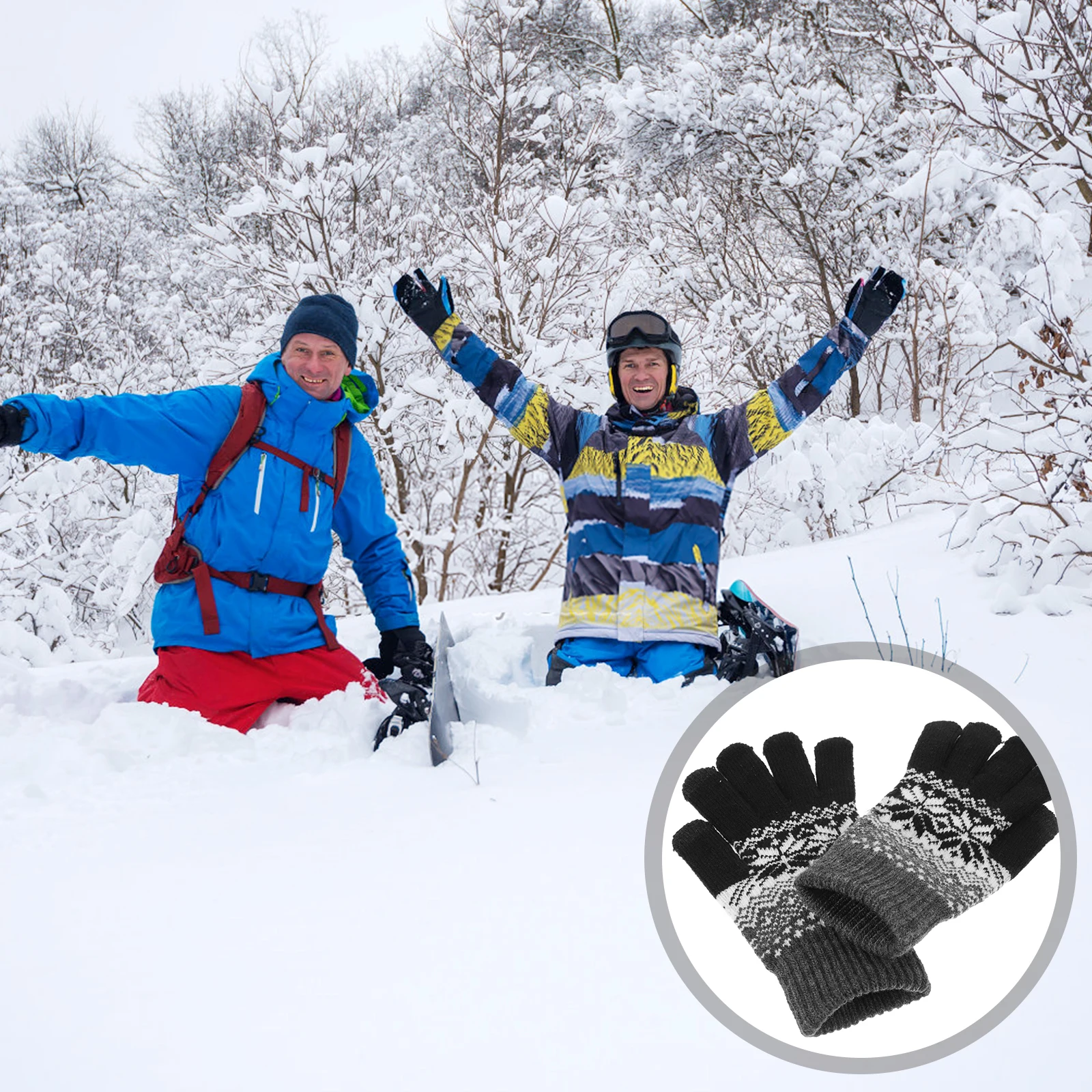 Ultraviolet Light Touch Screen Gloves Men and Women Winter Acrylic Touchscreen Anti-slip for Cold Weather
Ultraviolet Light Touch Screen Gloves Men and Women Winter Acrylic Touchscreen Anti-slip for Cold Weather