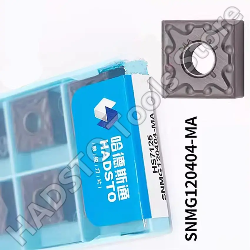 SNMG120404-MA HS7125 HADSTO SNMG120404-MA SNMG431 CNC blade carbide inserts Turning inserts 10pcs/box
SNMG120404-MA HS7125 HADSTO SNMG120404-MA SNMG431 CNC blade carbide inserts Turning inserts 10pcs/box