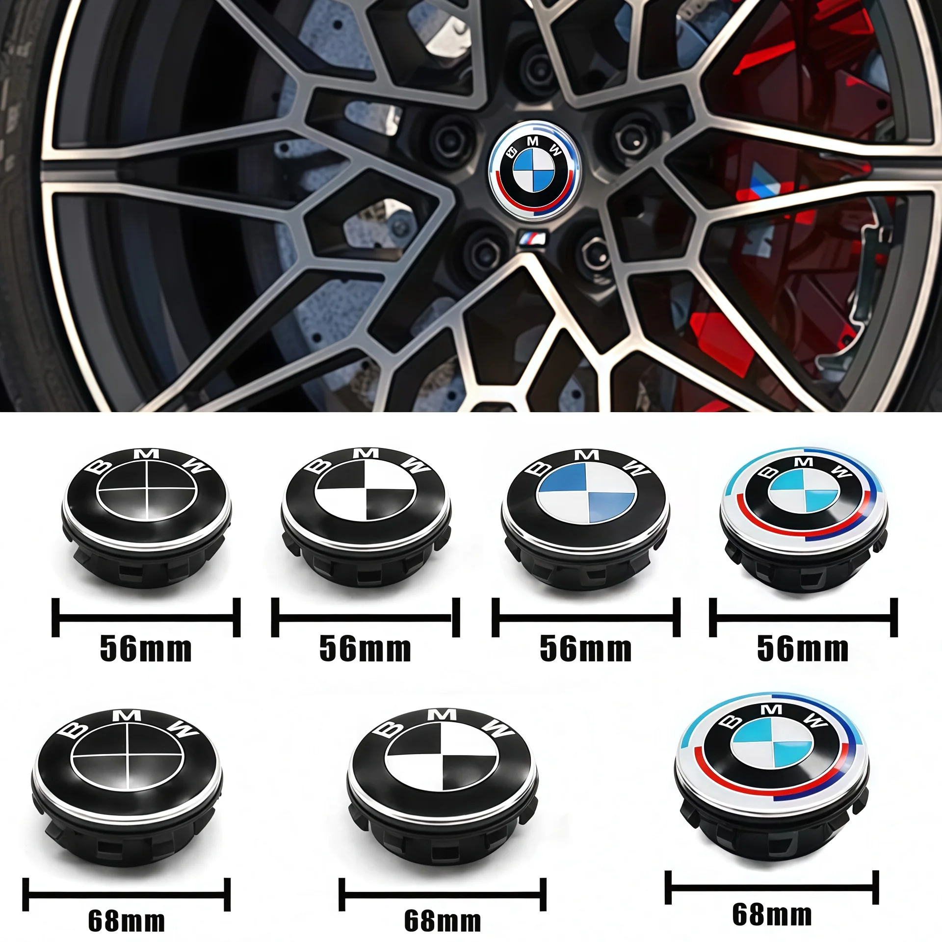 4Pcs 56/68mm Floating Wheel Center Caps Auto Accessory For BMW E46 X2 X1 X3 X4 X5 X6 G07 G86 G80 E84 F48 G01 G11 E30 E36 G20 E39
4Pcs 56/68mm Floating Wheel Center Caps Auto Accessory For BMW E46 X2 X1 X3 X4 X5 X6 G07 G86 G80 E84 F48 G01 G11 E30 E36 G20 E39