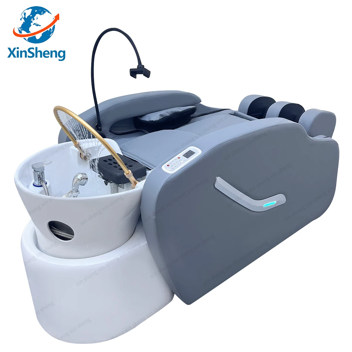 XinSheng Professional Electric Massage Bed Head SPA Salon Massage Table Hair Washing Fumigation Beds Barber Shop Smart Furniture
XinSheng Professional Electric Massage Bed Head SPA Salon Massage Table Hair Washing Fumigation Beds Barber Shop Smart Furniture