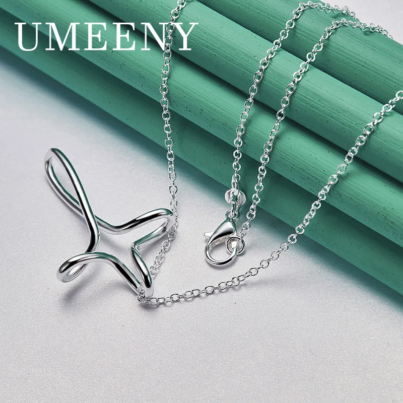Luxury 925 Sterling Silver 16-30 Inch Delicate Twisted Cross Necklace Women Statement Jewelry Party Favor Accessory
Luxury 925 Sterling Silver 16-30 Inch Delicate Twisted Cross Necklace Women Statement Jewelry Party Favor Accessory