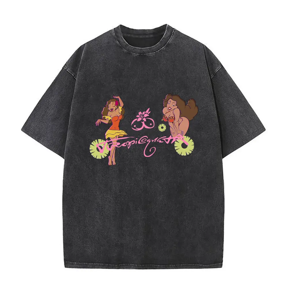 Karol G Tropicoqueta 2025 New Album Vintage Wasehd Tshirt Men Women Clothing Fashion Oversized Streetwear Unisex Casual T-shirt
Karol G Tropicoqueta 2025 New Album Vintage Wasehd Tshirt Men Women Clothing Fashion Oversized Streetwear Unisex Casual T-shirt