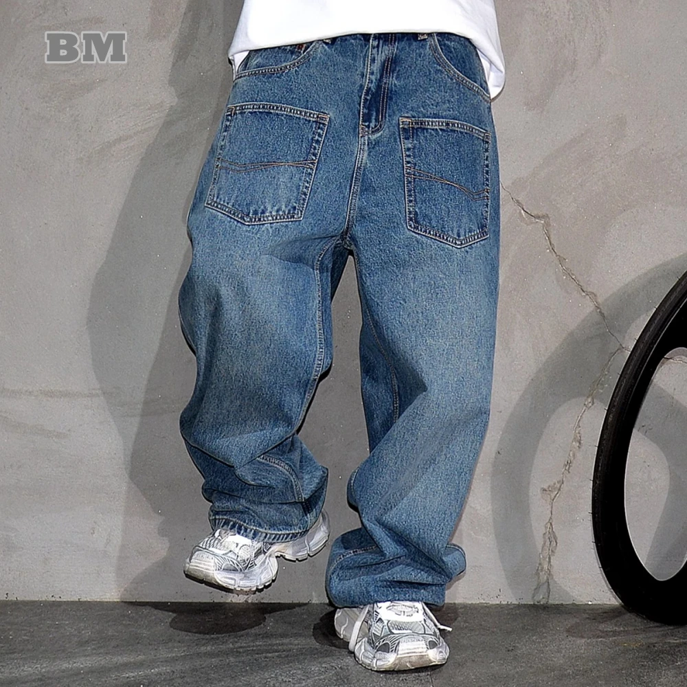 Mens American Casual Washed Loose Fit Straight Leg Jeans High Quality Denim Work Pants Streetwear Trendy Korean fashion Trousers
Mens American Casual Washed Loose Fit Straight Leg Jeans High Quality Denim Work Pants Streetwear Trendy Korean fashion Trousers