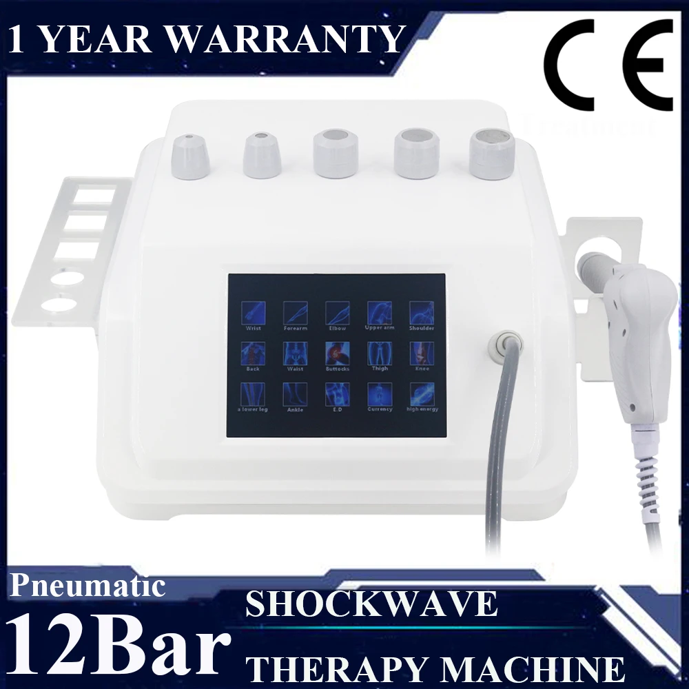 12 Bar Pneumatic Shockwave For 2024 New ED Treatment Professional Shock Wave Therapy Machine Pain Relief Body Relaxation Massage
12 Bar Pneumatic Shockwave For 2024 New ED Treatment Professional Shock Wave Therapy Machine Pain Relief Body Relaxation Massage