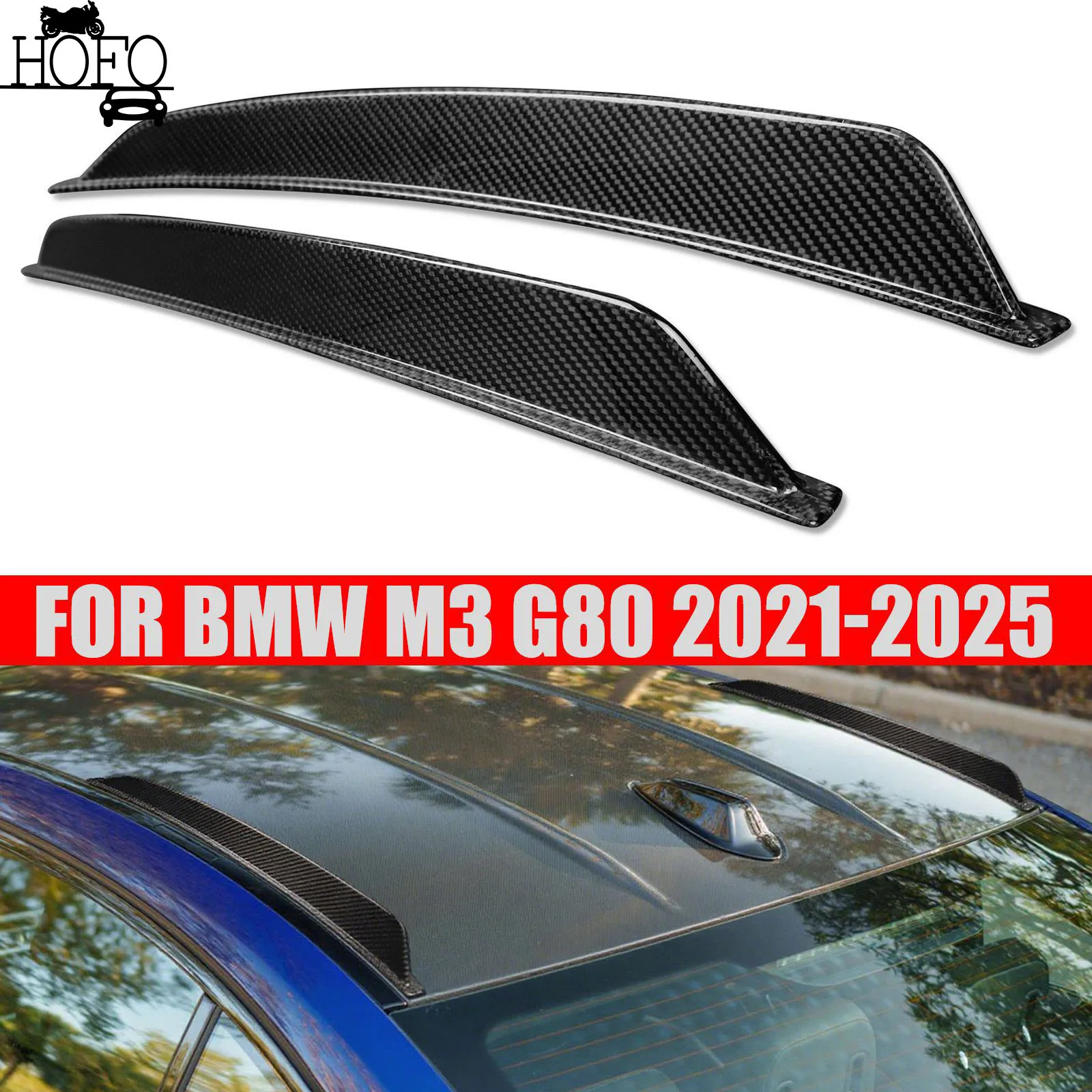 Для BMW M3 G80 2021-2025 автомобильные аксессуары из настоящего углеродного волокна, спойлер на крышу, спортивная декоративная отделка с фиксированным крылом
Для BMW M3 G80 2021-2025 автомобильные аксессуары из настоящего углеродного волокна, спойлер на крышу, спортивная декоративная отделка с фиксированным крылом