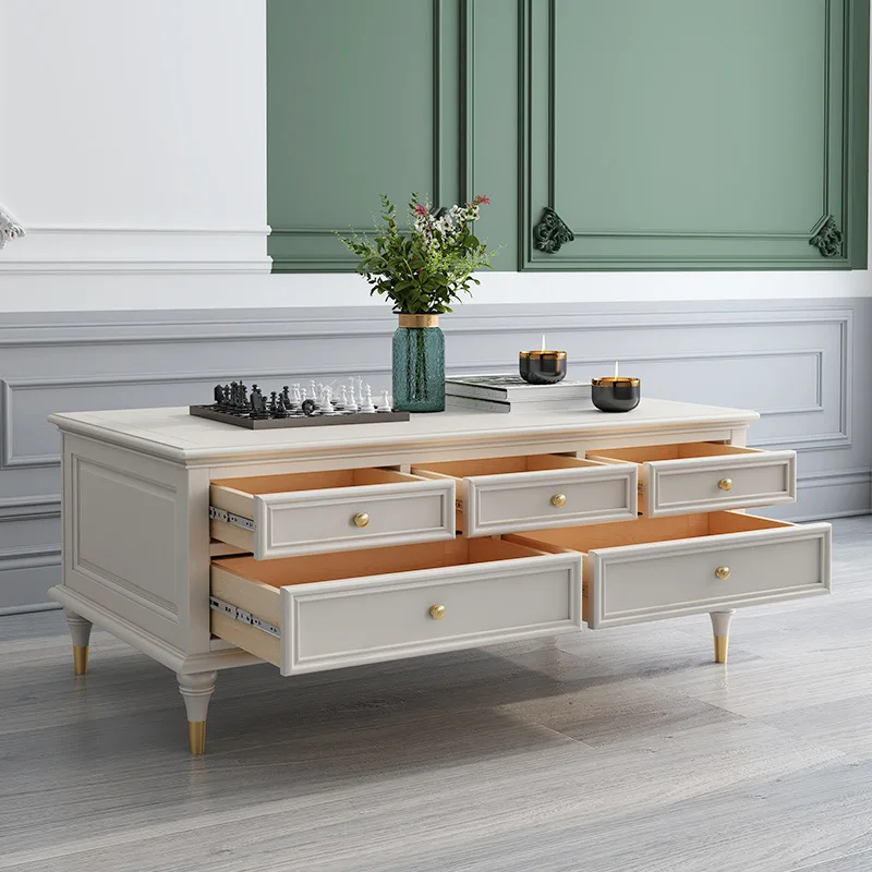 JJItalian светлый роскошный белый журнальный столик из цельного дерева для гостиной, современный простой журнальный столик для маленькой квартиры
JJItalian светлый роскошный белый журнальный столик из цельного дерева для гостиной, современный простой журнальный столик для маленькой квартиры