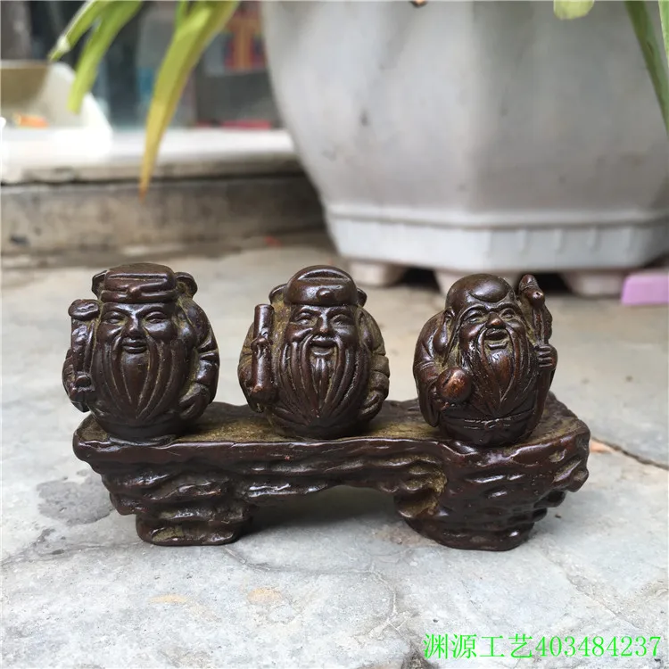 Pure copper Fulu Shou Xicai fairy ornament, character statue, home, Buddhist hall, offering feng shui handicrafts
Pure copper Fulu Shou Xicai fairy ornament, character statue, home, Buddhist hall, offering feng shui handicrafts