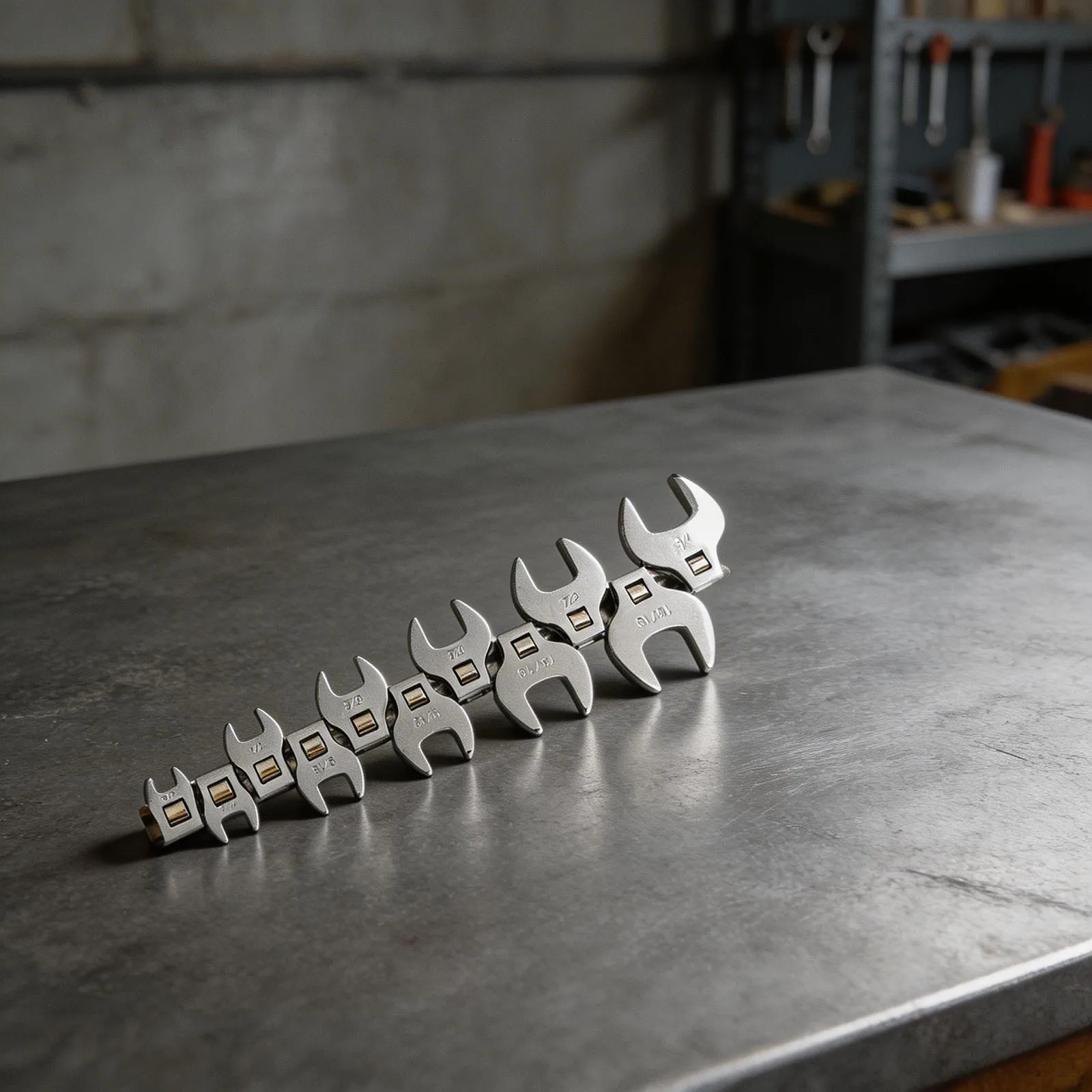 11 Pcs Crowfoot Wrenches 38 Inch Drive Carbon Steel with Open End Design for Tight Spaces and Deep Bolt Application
11 Pcs Crowfoot Wrenches 38 Inch Drive Carbon Steel with Open End Design for Tight Spaces and Deep Bolt Application