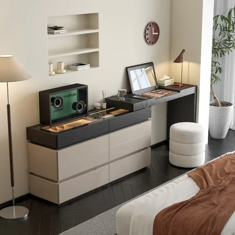 Italian minimalist dresser small apartment dresser chest cabinet integrated cabinet retractable end of bed cabinet locker
Italian minimalist dresser small apartment dresser chest cabinet integrated cabinet retractable end of bed cabinet locker