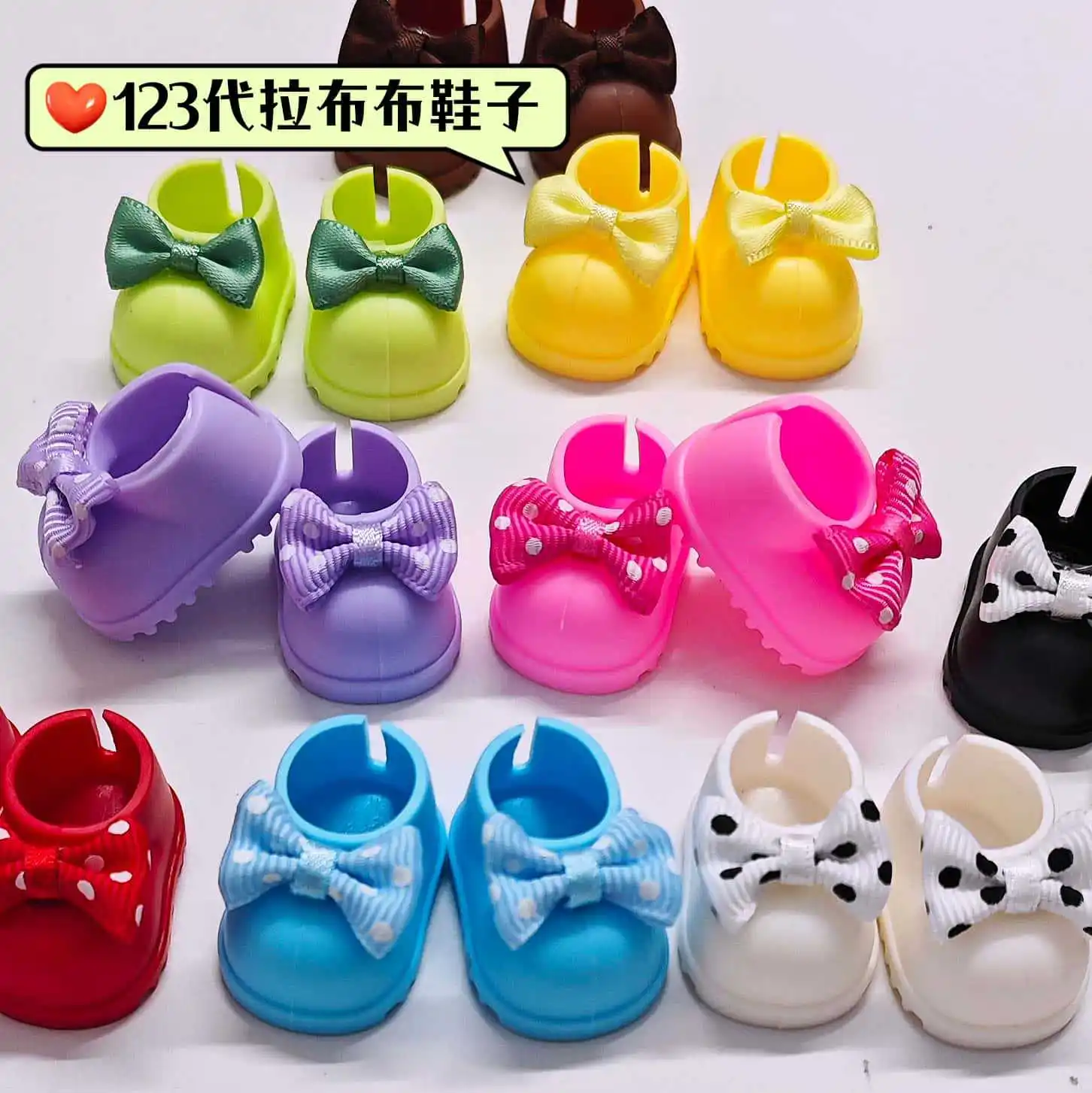 Labubu Doll Polka Dot Rain Boots and Headphone For 15-17cm Labubu Colorful Beach Shoes Sitting Party Accessories
Labubu Doll Polka Dot Rain Boots and Headphone For 15-17cm Labubu Colorful Beach Shoes Sitting Party Accessories