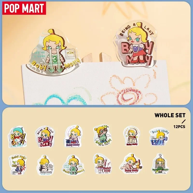 POP MART Baby Molly When I was Three! Серия-акриловый зажим, слепая коробка, игрушки, сумка для догадок, загадочная коробка, экшн-фигурка Mistery Caixa Sur
POP MART Baby Molly When I was Three! Серия-акриловый зажим, слепая коробка, игрушки, сумка для догадок, загадочная коробка, экшн-фигурка Mistery Caixa Sur