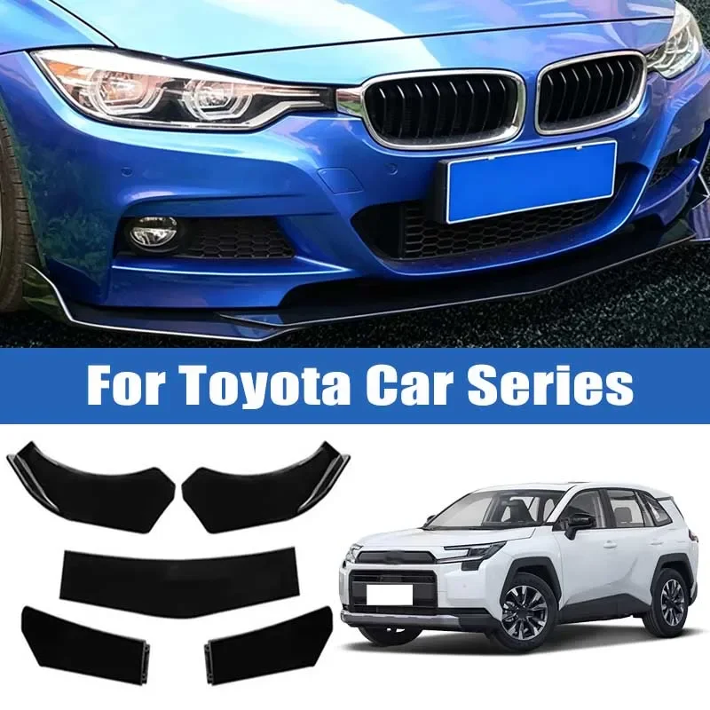 5Pcs Car Front Bumper Separator Bumper Lip Body Kit Duck Lip Separator For Toyota Camry Corolla RAV4 Hilux Fortuner Yaris Land
5Pcs Car Front Bumper Separator Bumper Lip Body Kit Duck Lip Separator For Toyota Camry Corolla RAV4 Hilux Fortuner Yaris Land