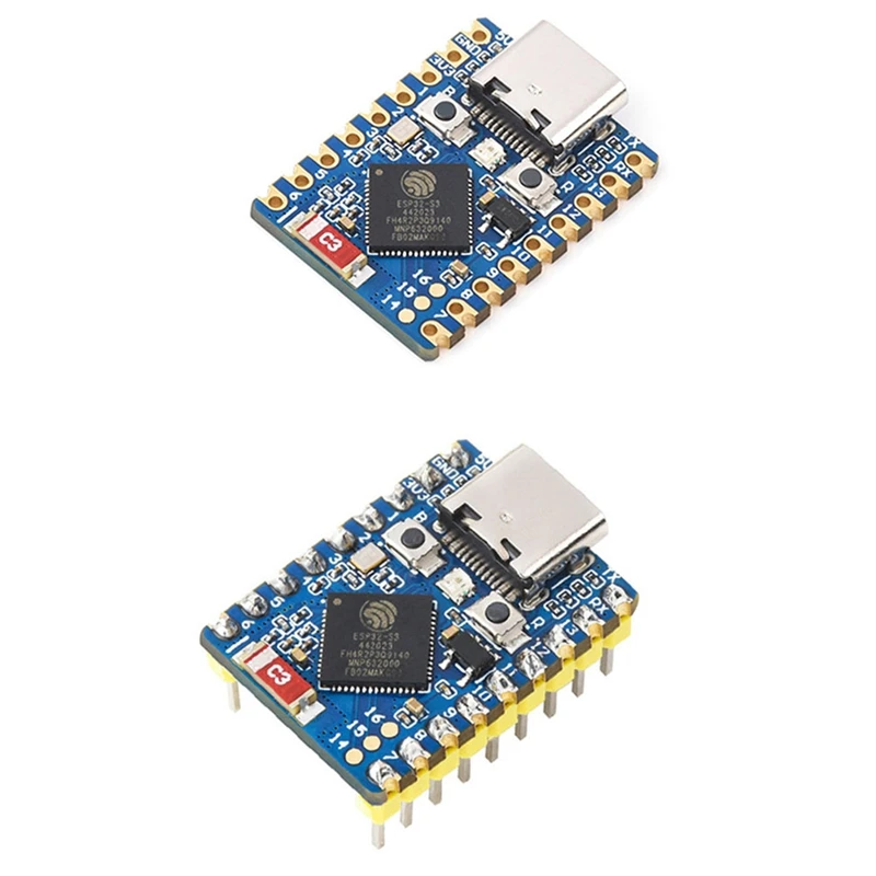 ESP32-S3 Zero Mini Development Kit Микроконтроллер 240 МГц, мини-плата разработки BT 5.0 идеально подходит для проектов Iot (с пайкой)
ESP32-S3 Zero Mini Development Kit Микроконтроллер 240 МГц, мини-плата разработки BT 5.0 идеально подходит для проектов Iot (с пайкой)