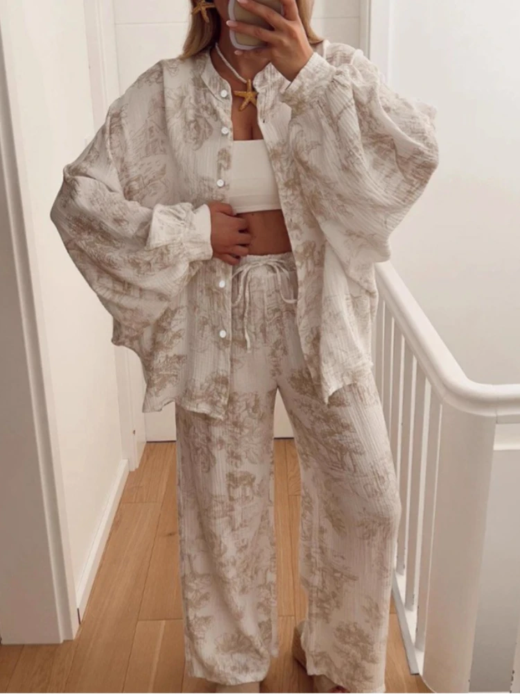 New in Spring Summer Women's Fashionable Elegant Casual 2-Piece Set Design Long Sleeve High-Waisted Straight-Leg Pants Suit
New in Spring Summer Women's Fashionable Elegant Casual 2-Piece Set Design Long Sleeve High-Waisted Straight-Leg Pants Suit