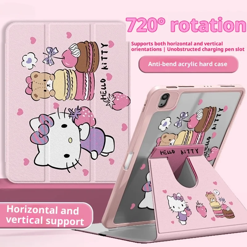 MINISO Hello Kitty For iPad Case Funda ipad 8/9/10 A16 10.2in 11in Tablet Cover Air4 5 10.9in M2 M3 Pro4 5 6 M4 Protective Shell
MINISO Hello Kitty For iPad Case Funda ipad 8/9/10 A16 10.2in 11in Tablet Cover Air4 5 10.9in M2 M3 Pro4 5 6 M4 Protective Shell