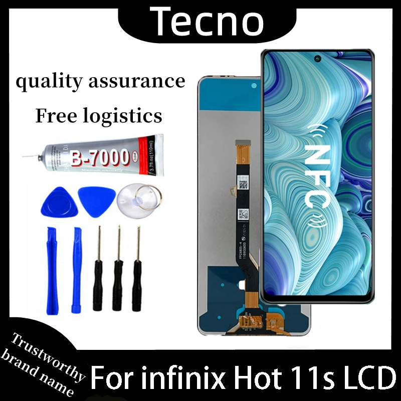 100% протестированный 6,78 дюймовый ЖК-дисплей для Infinix Hot 11s, сенсорный экран в сборе, дигитайзер для Infinix X6812, ЖК-дисплей, запасные части
100% протестированный 6,78 дюймовый ЖК-дисплей для Infinix Hot 11s, сенсорный экран в сборе, дигитайзер для Infinix X6812, ЖК-дисплей, запасные части