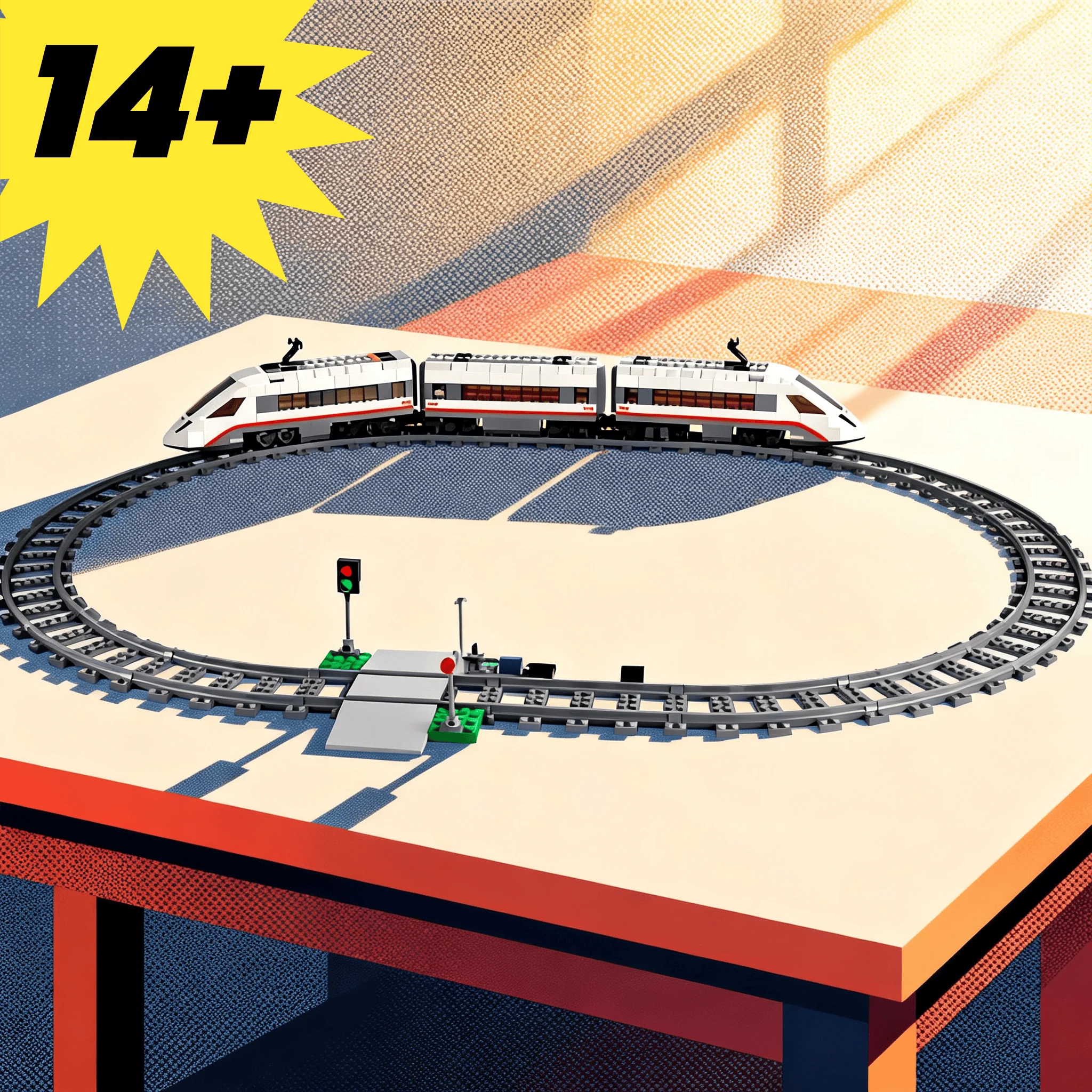 2026 new MOC home decoration interesting can run white passenger train building model brick assembly toy creative children's gif
2026 new MOC home decoration interesting can run white passenger train building model brick assembly toy creative children's gif