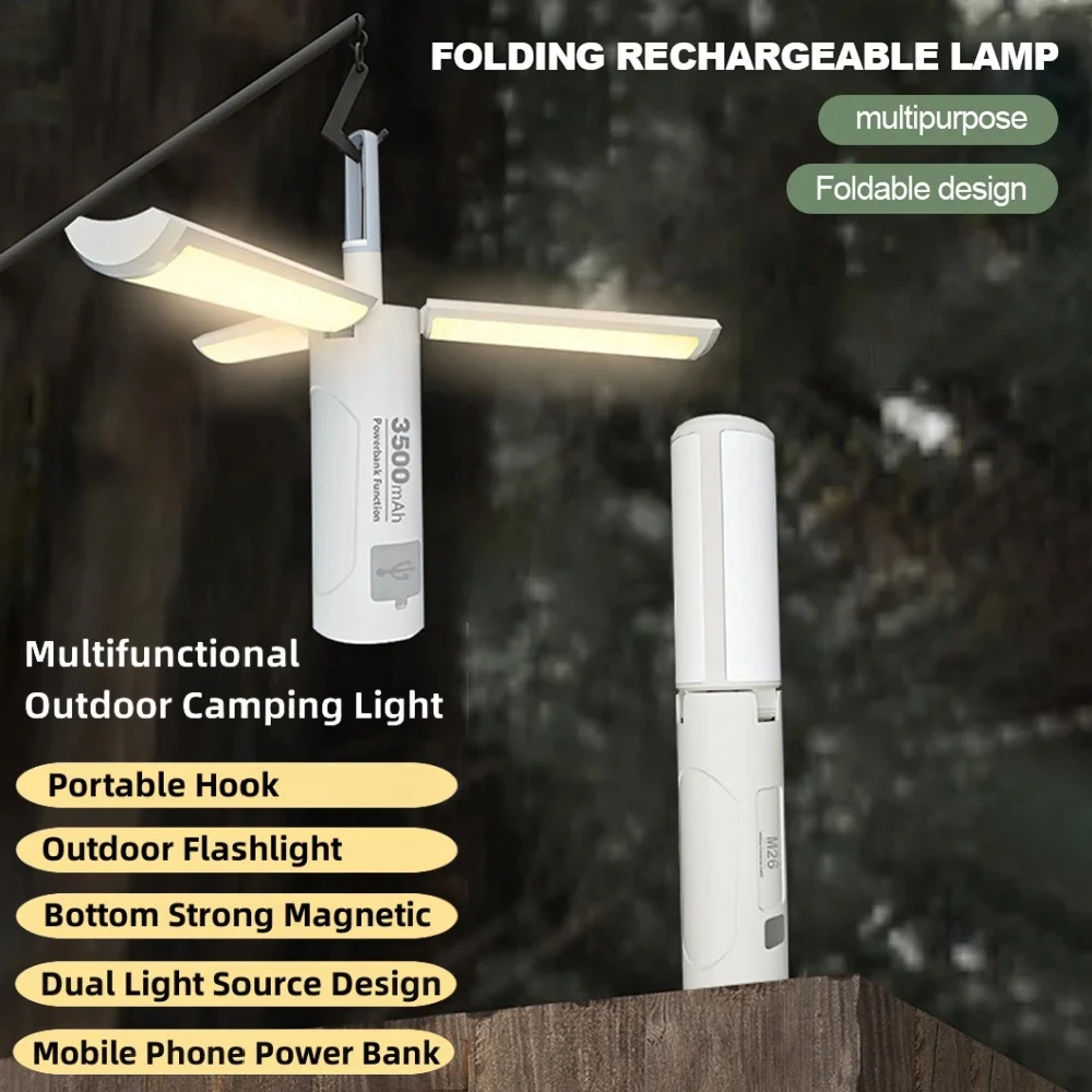 Folding Outdoor Camping Portable Rechargeable High Capacity Emergency Lamp Flashlight HangingTent Hanging Light Lantern 
Folding Outdoor Camping Portable Rechargeable High Capacity Emergency Lamp Flashlight HangingTent Hanging Light Lantern