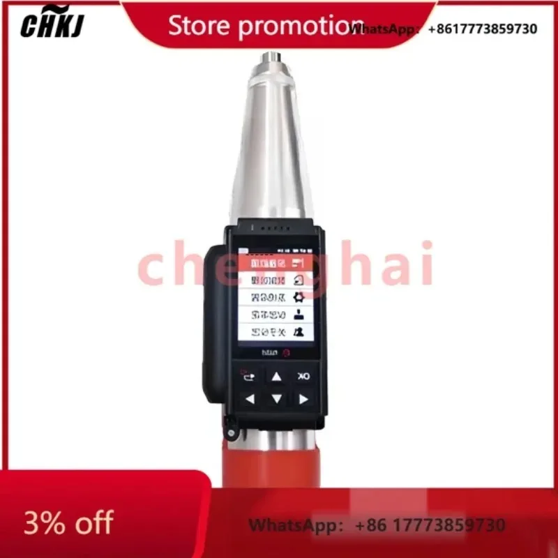 CHKJ-2025NEWDigital Display Concrete Rebound Testing Machine Portable Low Power Concrete Test Hammer
CHKJ-2025NEWDigital Display Concrete Rebound Testing Machine Portable Low Power Concrete Test Hammer