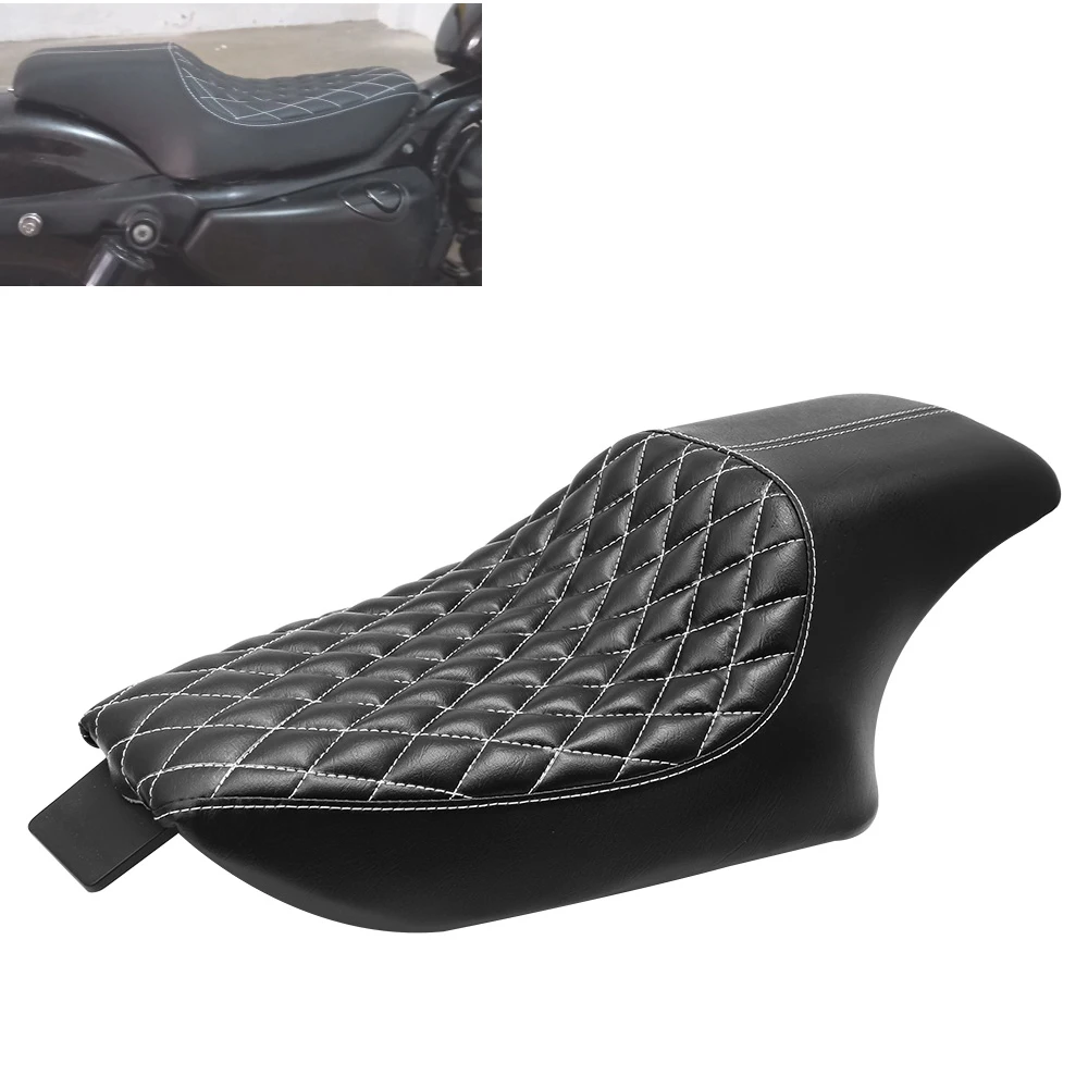 Motorcycle Black Driver Front Rear Passenger Seat Two Up Seat For 2004-2016 Harley Sportster XL883 1200 Custom 72 48
Motorcycle Black Driver Front Rear Passenger Seat Two Up Seat For 2004-2016 Harley Sportster XL883 1200 Custom 72 48