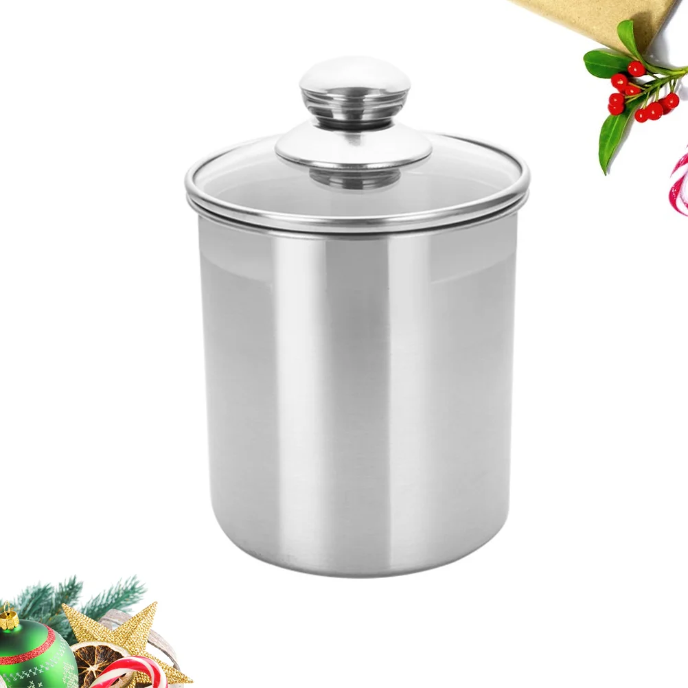 1750ml Stainless Steel Sealed Can Transparent Glass Cover Snack Storage Bottle Food Container for Home Kitchen Tool
1750ml Stainless Steel Sealed Can Transparent Glass Cover Snack Storage Bottle Food Container for Home Kitchen Tool