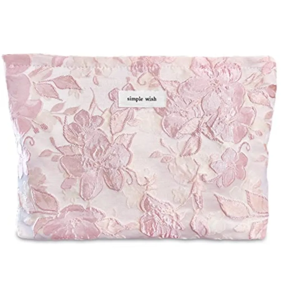 Aesthetic Floral Makeup Bag Cute Small Cosmetic Bags for Women Girls, Travel Toiletry Bag Large Capacity Zipper Makeup Pouch, P
Aesthetic Floral Makeup Bag Cute Small Cosmetic Bags for Women Girls, Travel Toiletry Bag Large Capacity Zipper Makeup Pouch, P