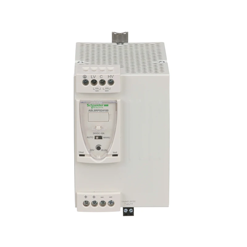 ABL8RPS24100 Phaseo ABL7 ABL8, Regulated Switch Power Supply, 1 or 2 phase, 100..500V, 24V, 10A
ABL8RPS24100 Phaseo ABL7 ABL8, Regulated Switch Power Supply, 1 or 2 phase, 100..500V, 24V, 10A