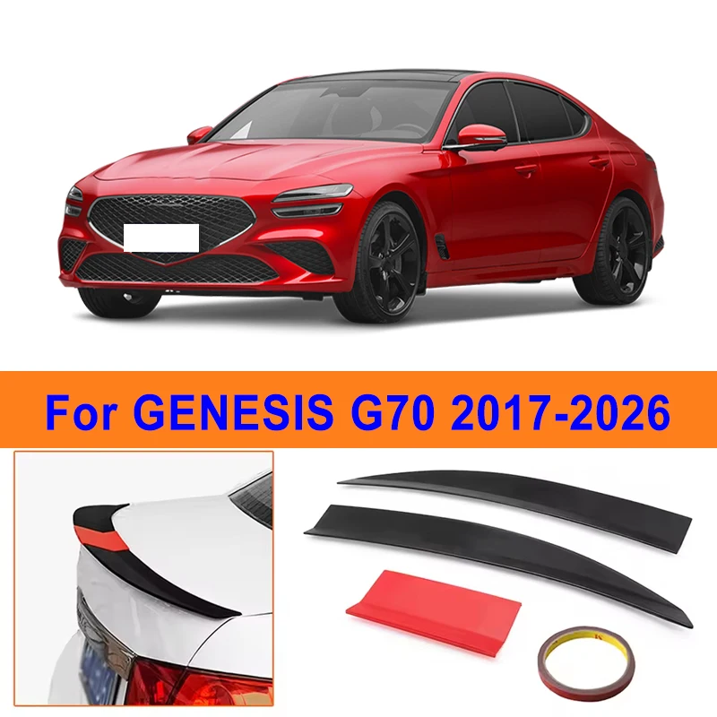 For GENESIS G70 2017-2026 3-Section ABS Rear Trunk Spoiler 115-125cm Adjustable Sports Decor Top Wing Car Exterior Parts
For GENESIS G70 2017-2026 3-Section ABS Rear Trunk Spoiler 115-125cm Adjustable Sports Decor Top Wing Car Exterior Parts