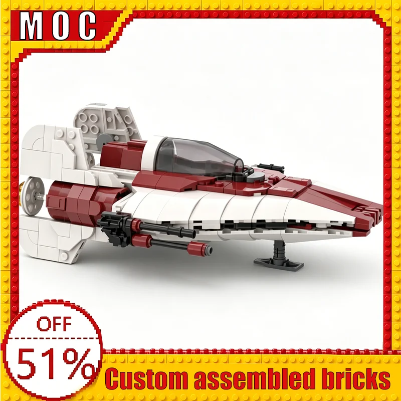 467 Parts Swift Dual-Wing Space Combat Craft Sci-Fi Blocks Assembly Model Boys DIY Assembly Creative Educational Learning Gifts
467 Parts Swift Dual-Wing Space Combat Craft Sci-Fi Blocks Assembly Model Boys DIY Assembly Creative Educational Learning Gifts