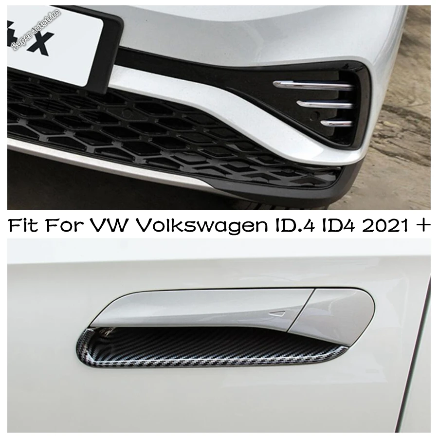 Car Door Handle Bowl / Fog Lights Lamp Eyebrow Strip Cover Trim ABS Exterior Accessories For VW Volkswagen ID.4 ID4 2021 - 2024
Car Door Handle Bowl / Fog Lights Lamp Eyebrow Strip Cover Trim ABS Exterior Accessories For VW Volkswagen ID.4 ID4 2021 - 2024