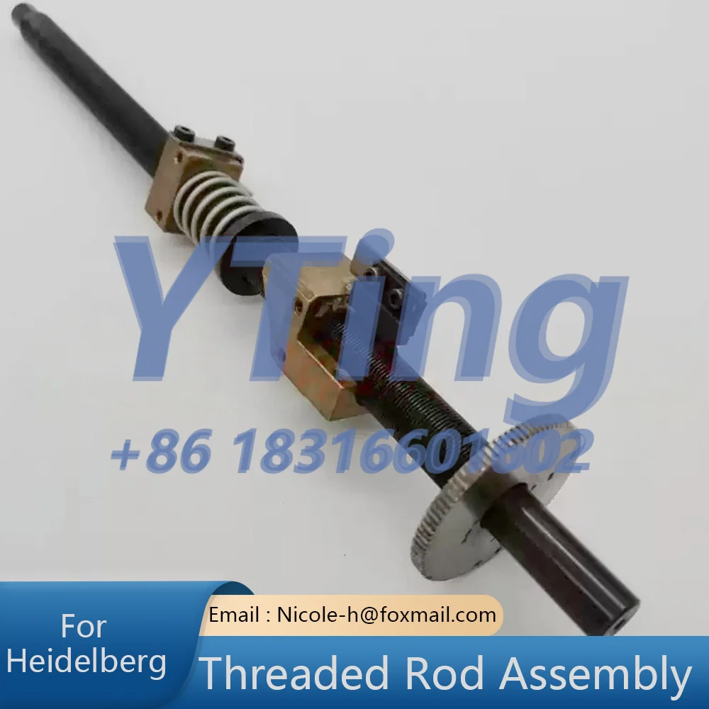 Heidelberg Printing Machine Accessories New SM52/PM52 Pull Gauge Threaded Rod Assembly
Heidelberg Printing Machine Accessories New SM52/PM52 Pull Gauge Threaded Rod Assembly