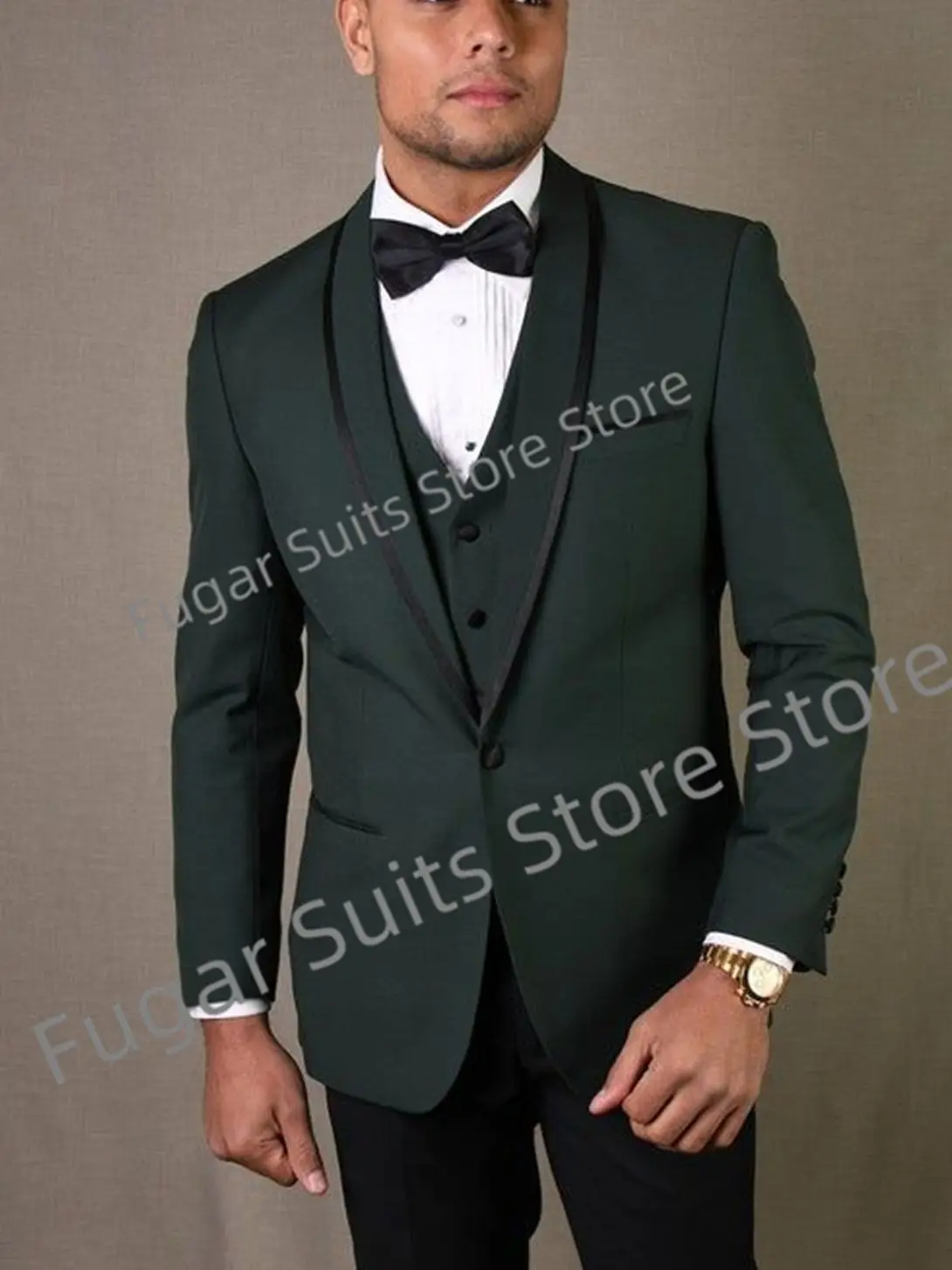 Classic Fashion Green Wedding Men Suits Slim Fit Shawl Lapel Groom Tuxedos Prom 3 Pieces Sets Business Male Blazer Costume Homme
Classic Fashion Green Wedding Men Suits Slim Fit Shawl Lapel Groom Tuxedos Prom 3 Pieces Sets Business Male Blazer Costume Homme