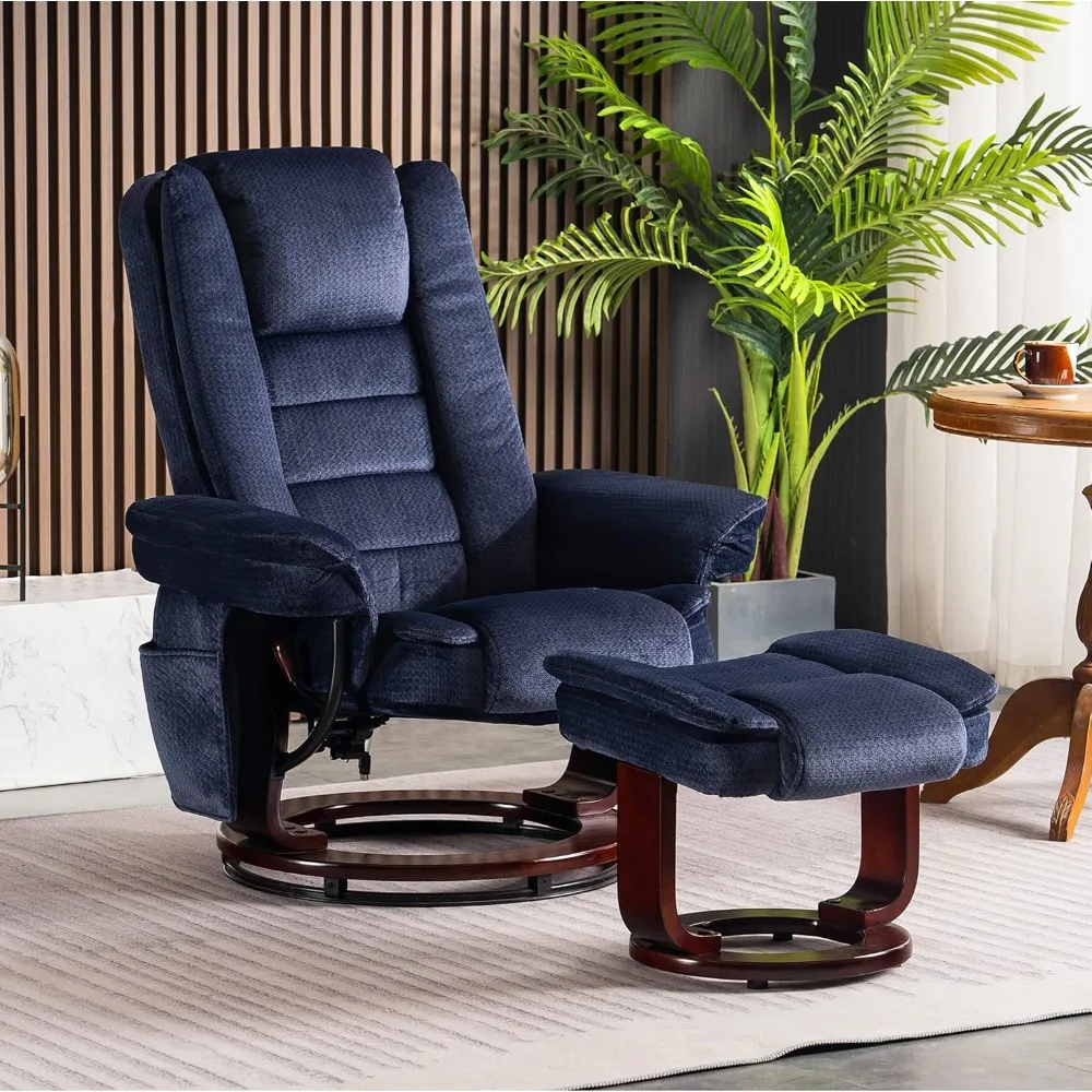 Swivel Recliner with Ottoman Chair, TV Chair Sets with Vibration Massage, for Small Space Living Room Bedroom 9099
Swivel Recliner with Ottoman Chair, TV Chair Sets with Vibration Massage, for Small Space Living Room Bedroom 9099