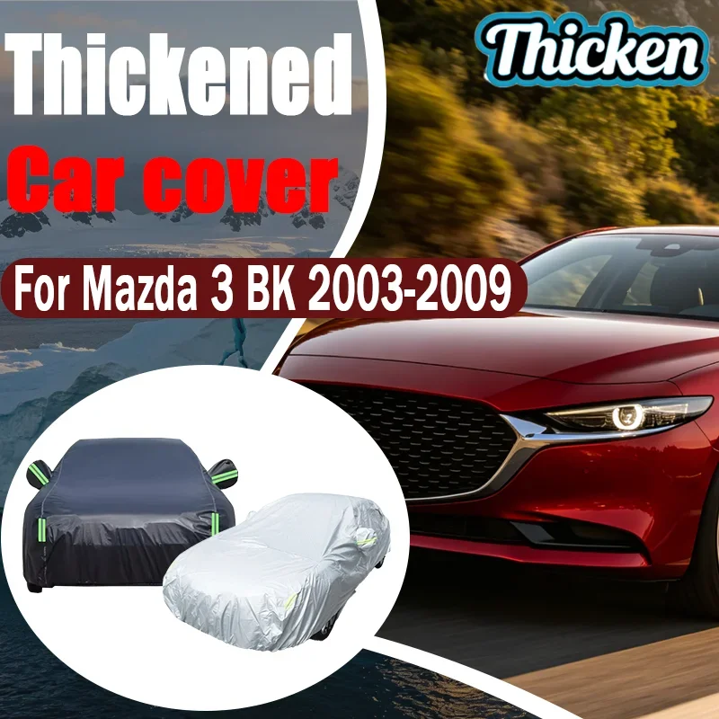 Suitable for Mazda 3 BK 2003-2009 All Weather Oxford Car Cover Waterproof Anti Hail UV Windproof Anti Scratch Outdoor Protector
Suitable for Mazda 3 BK 2003-2009 All Weather Oxford Car Cover Waterproof Anti Hail UV Windproof Anti Scratch Outdoor Protector