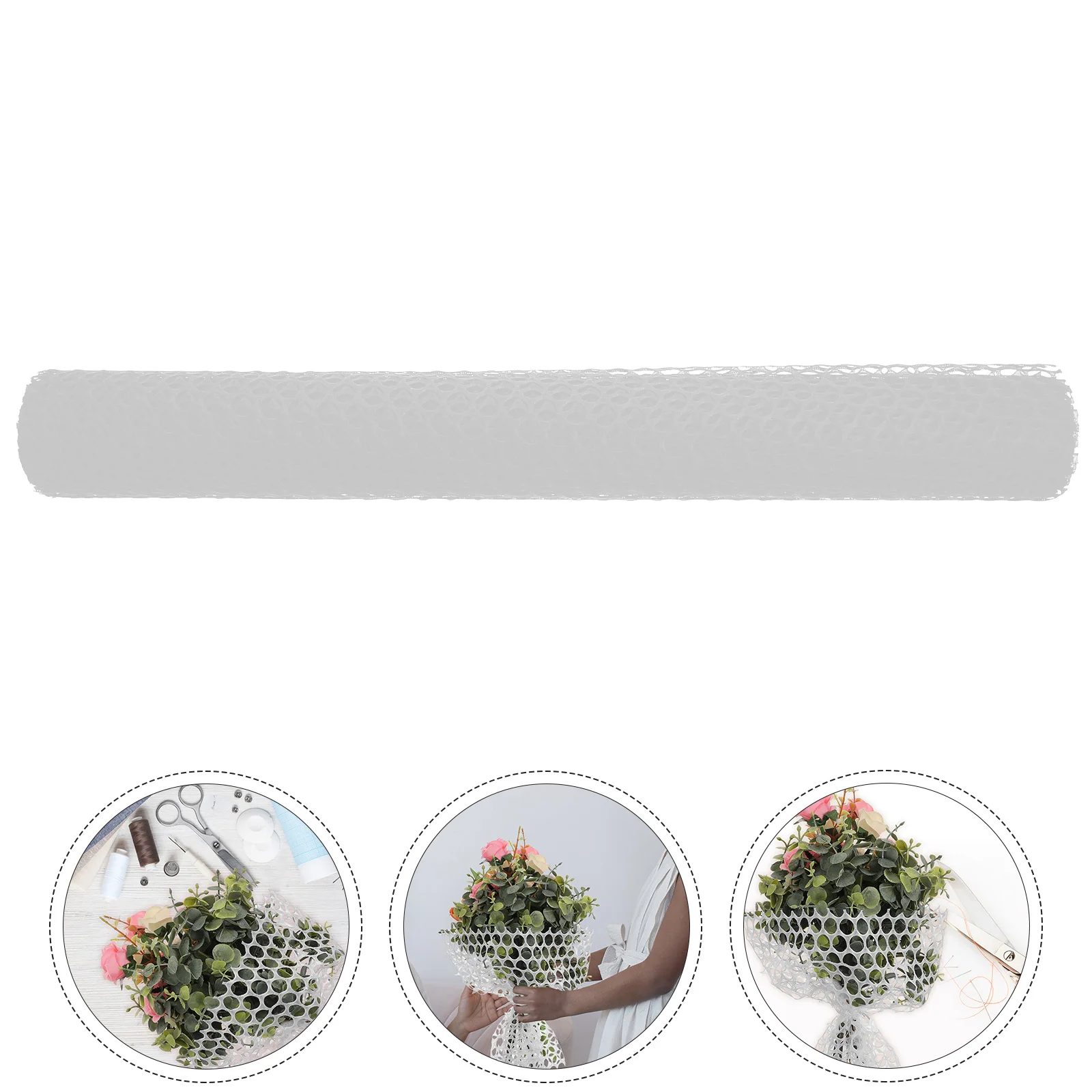 White Circle Flower Packaging Gauze for DIY Florist Material Wedding Holiday Bouquet Wrapping Supplies Non Woven Polyester Mesh
White Circle Flower Packaging Gauze for DIY Florist Material Wedding Holiday Bouquet Wrapping Supplies Non Woven Polyester Mesh