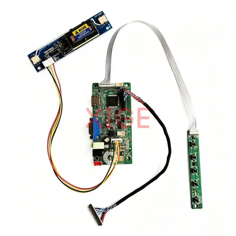 For LM170E03 LTM170ET01 QD17EL07 HT170E02 Display Drive Controller Board Kit DIY VGA+HDMI 2-CCFL 1280x1024 30 Pin LVDS 1280*1024
For LM170E03 LTM170ET01 QD17EL07 HT170E02 Display Drive Controller Board Kit DIY VGA+HDMI 2-CCFL 1280x1024 30 Pin LVDS 1280*1024